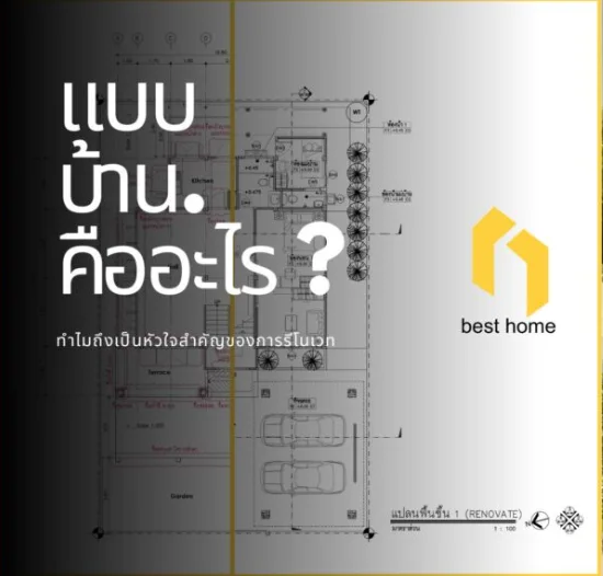 แบบบ้านสำคัญอย่างไร? ปูรากฐานให้งานรีโนเวทและบิ้วอินสำเร็จตรงใจ