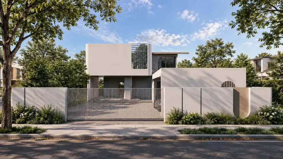 Modern Minimal · งานออกแบบ 3 มิติ โดยสตูดิโอ best home · design 3D